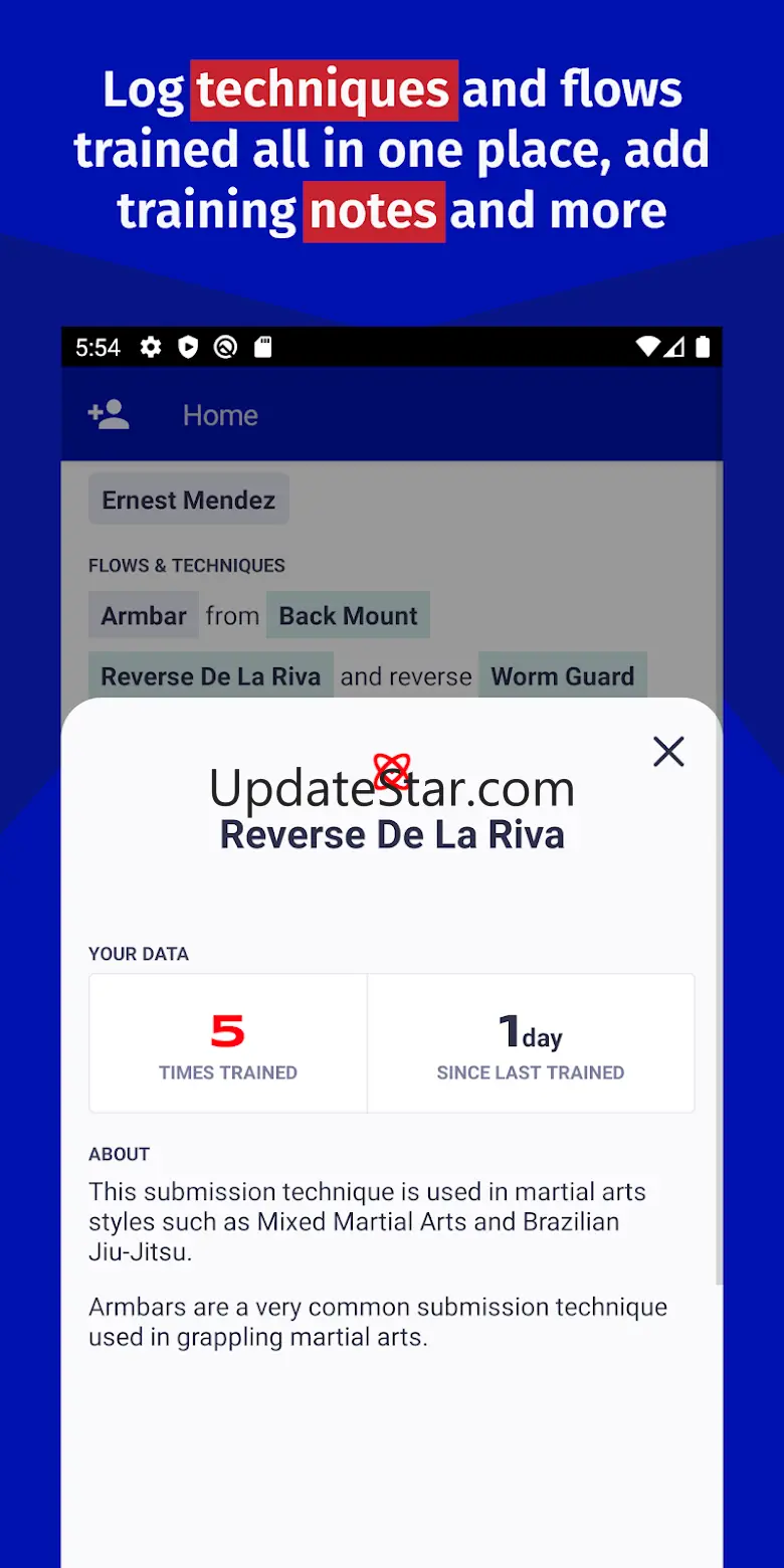Marune - Training Tracker for  2021.2
