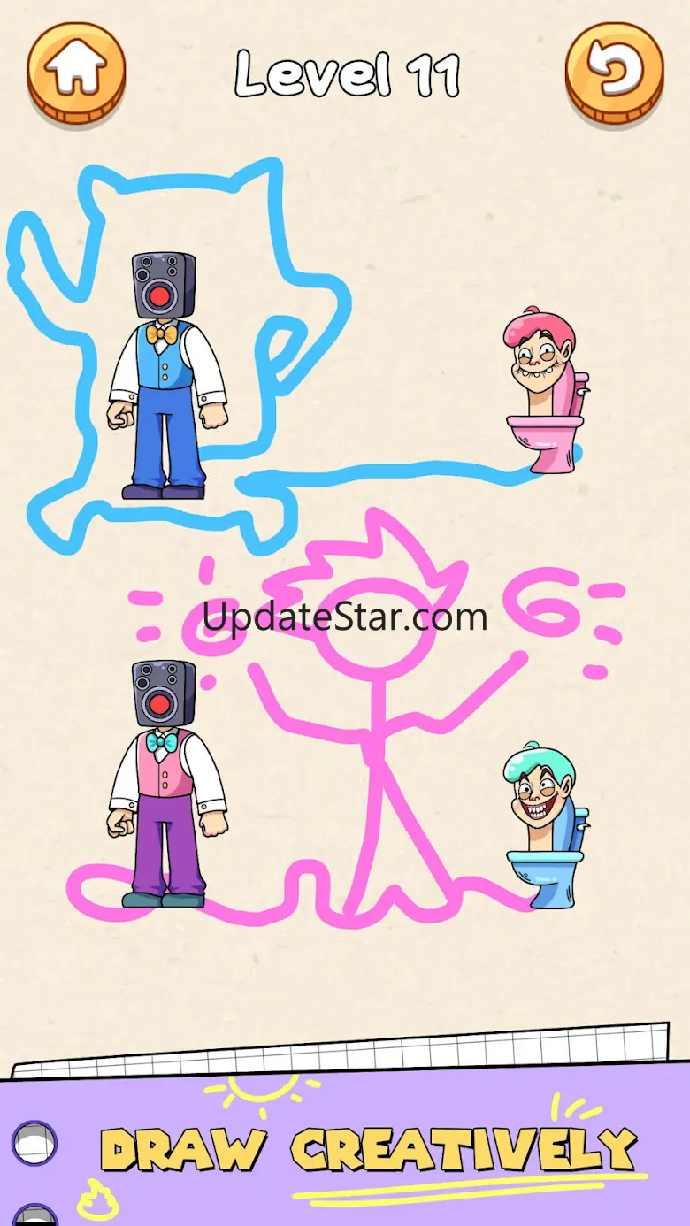 Draw to toilet: DOP Story