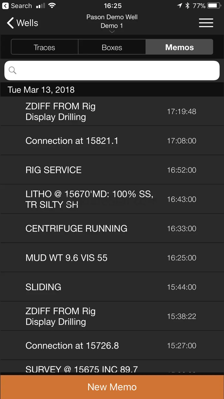 Pason Live 1.10.0