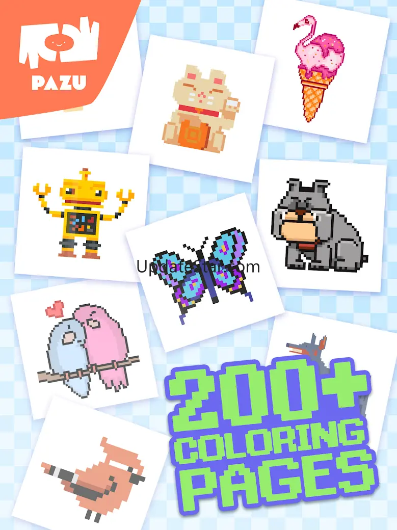 Pixel coloring games for kids 1.8