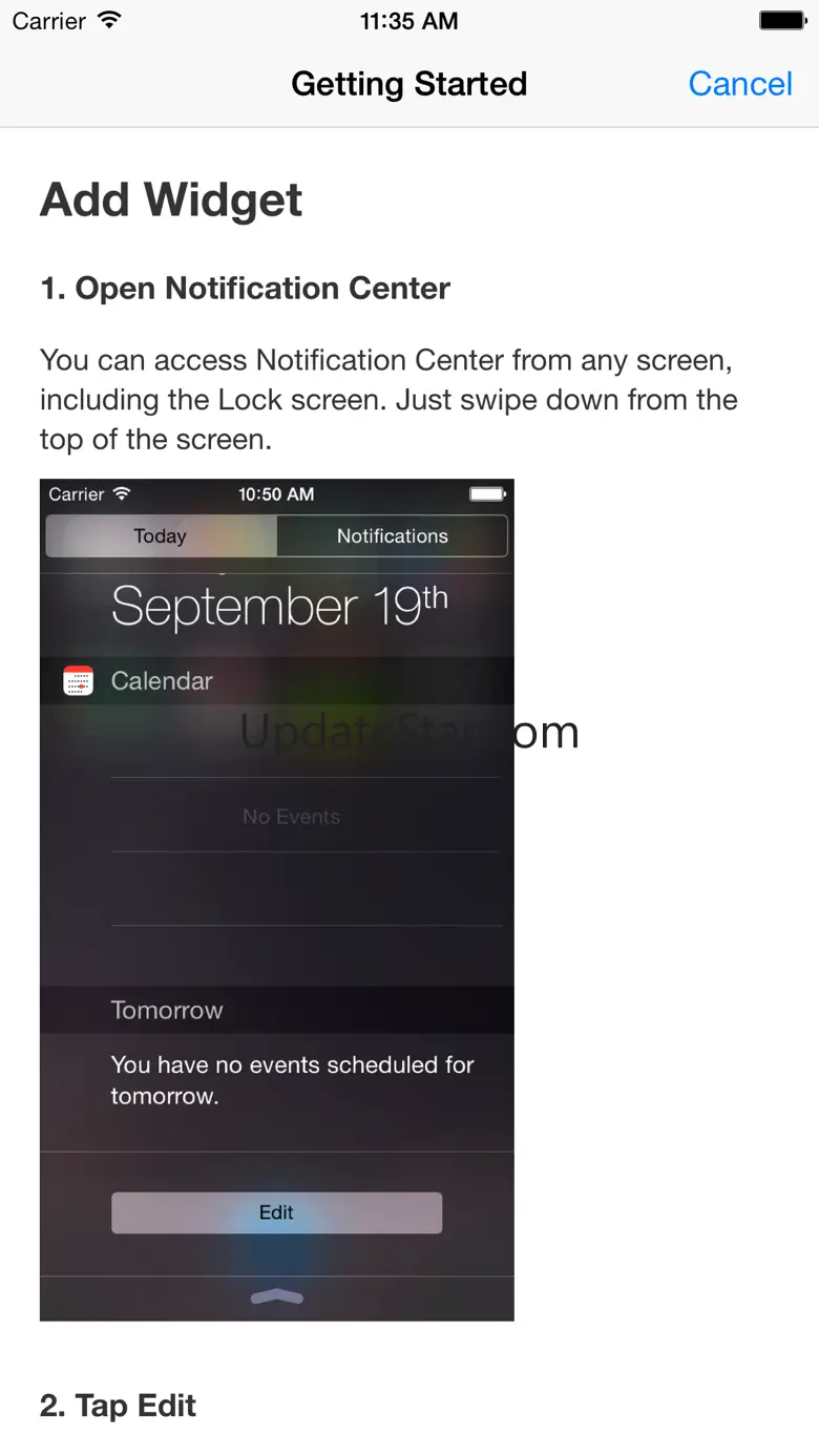 Calculator Widget for Notification Center 1.2