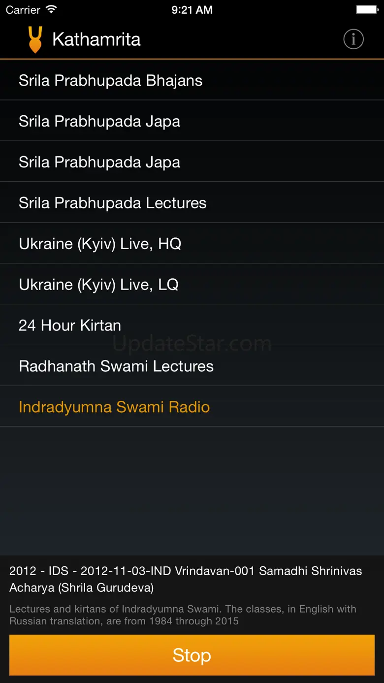 Kathamrita — Vaishnava internet radio 1.2