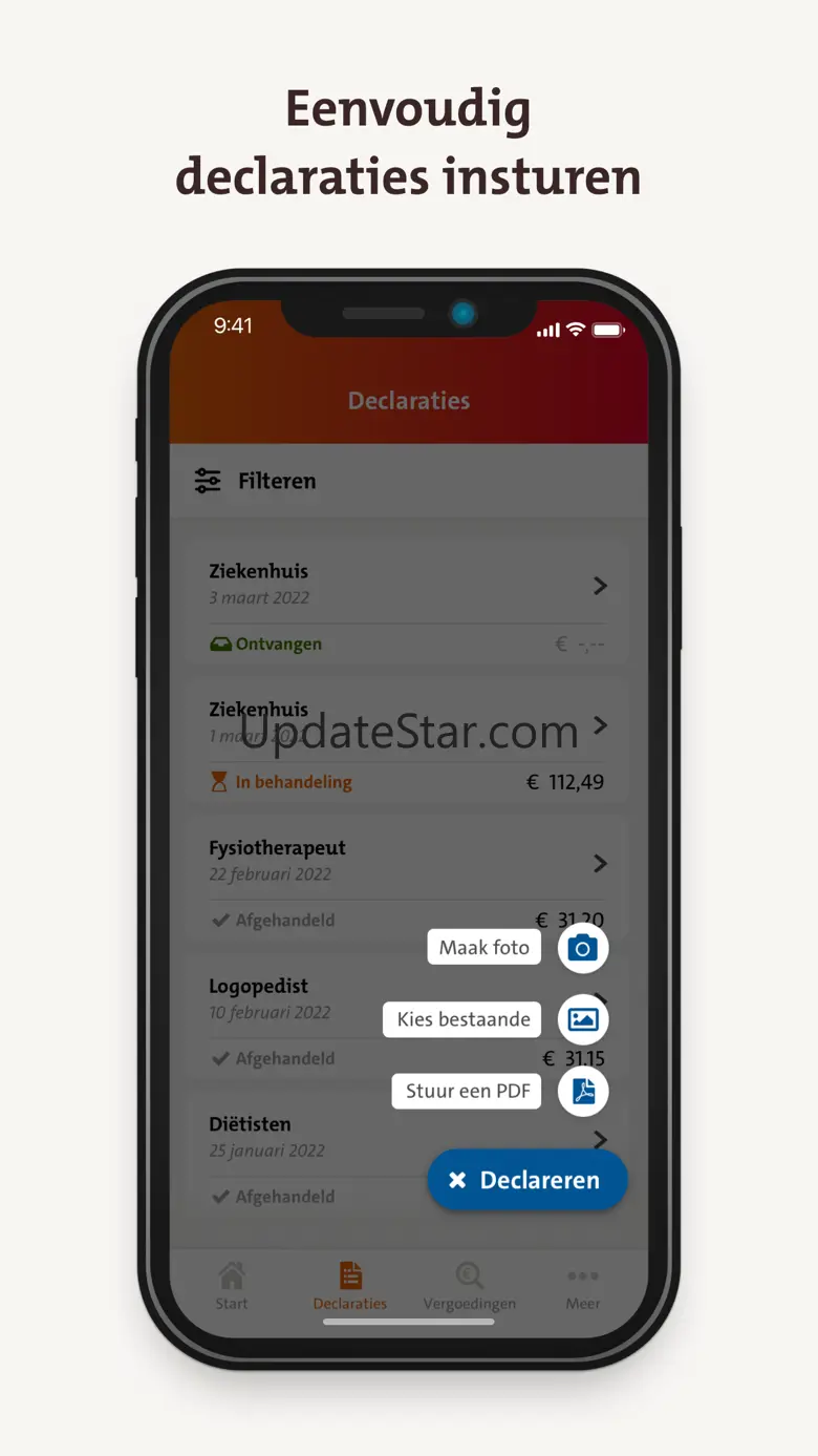 CZ declareren 3.07.338