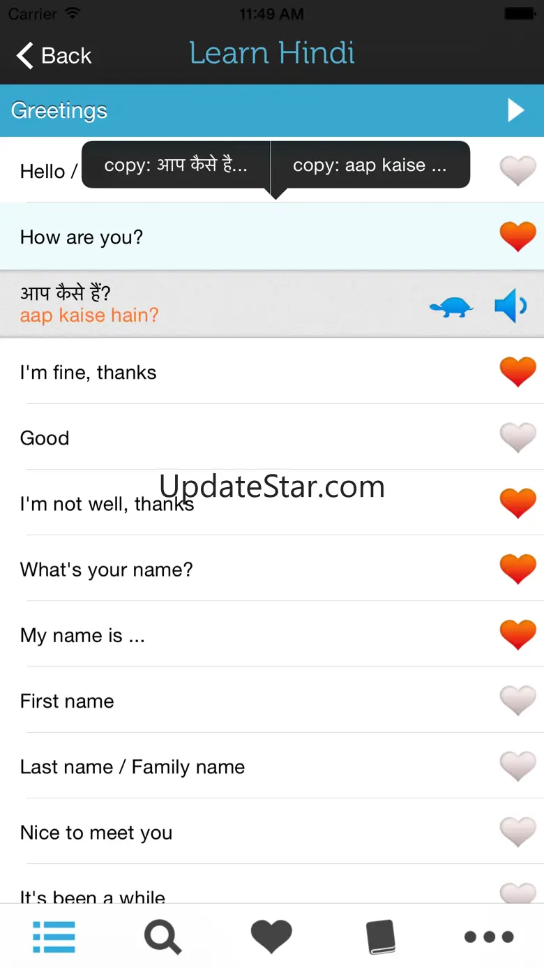 Learn Hindi - Phrasebook 2.1