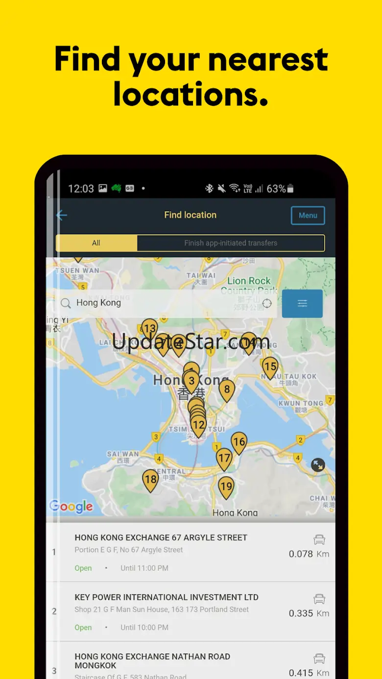 Western Union Send Money HK 5.4