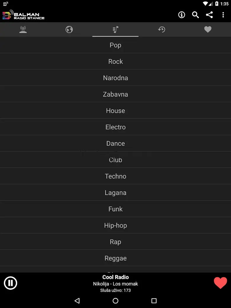 Balkan Radio Stanice 1.5.2