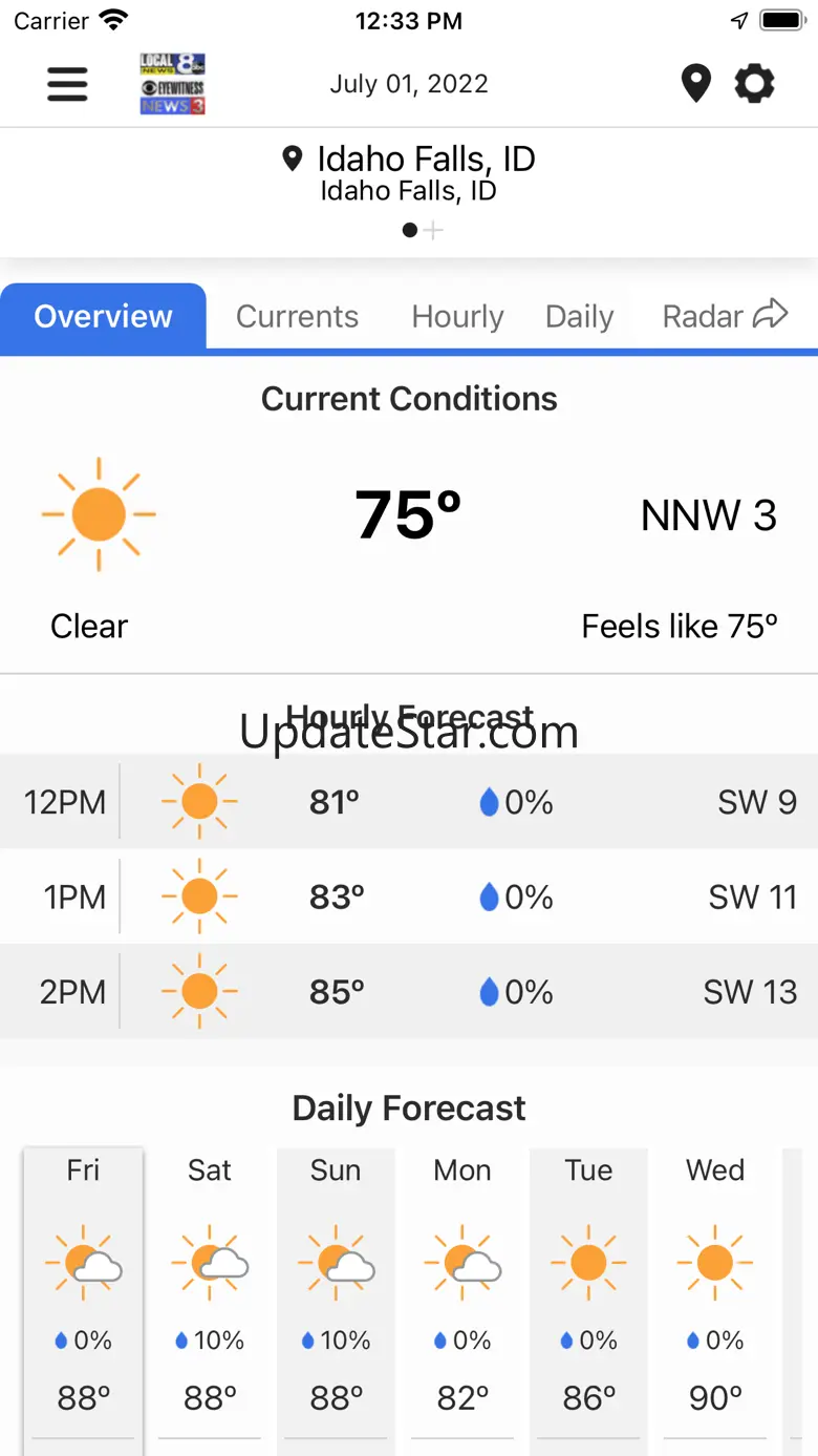 KIFI KIDK Weather 6.9.2