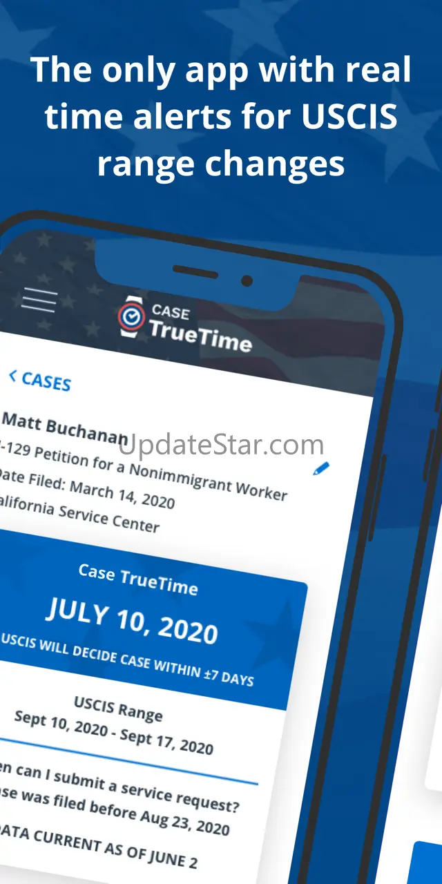 Immigration Case TrueTime iOS App 1.0.89
