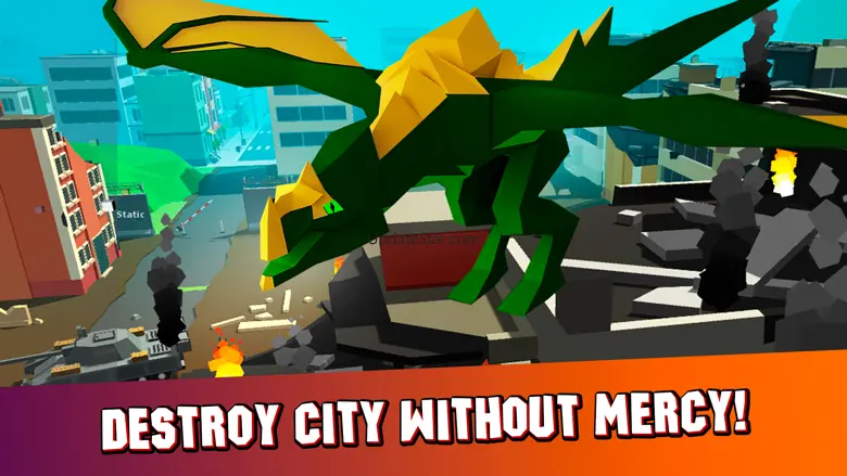 Cube Dragon City Rampage 3D 1.0