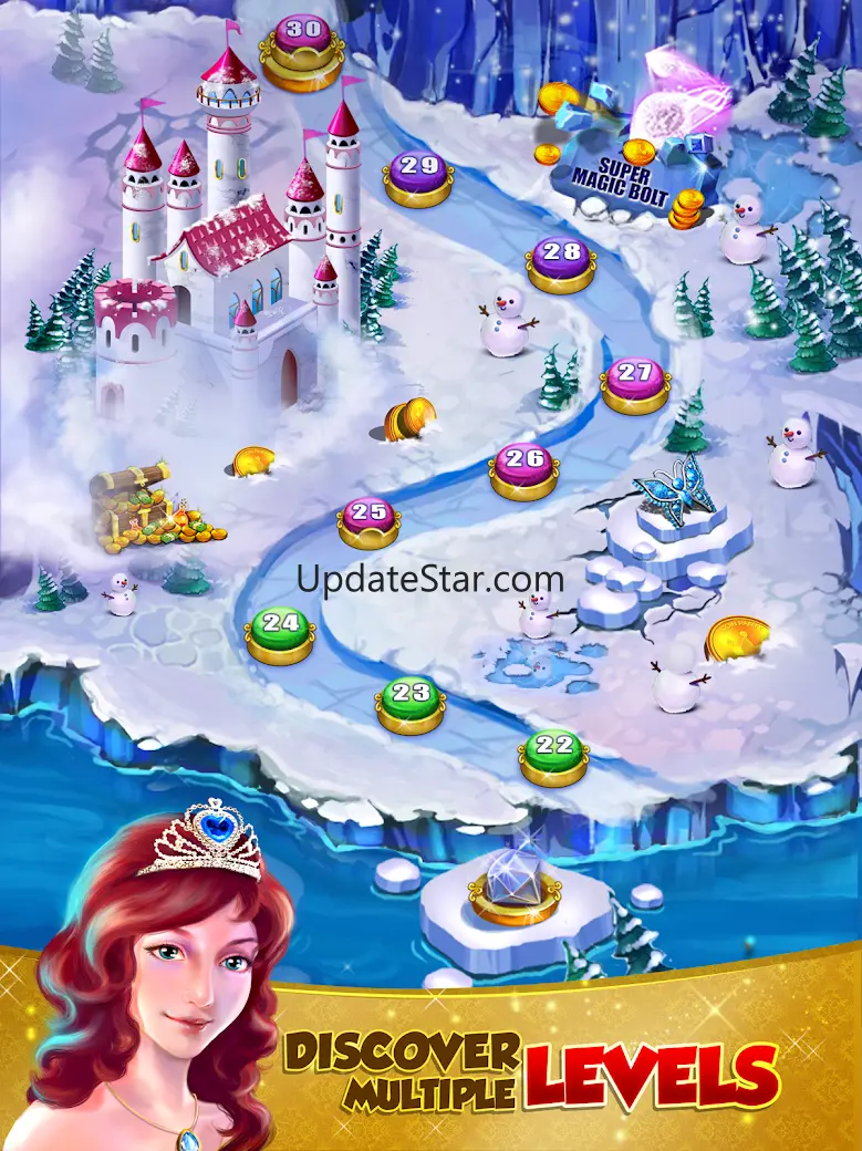 Princess Gold Coin Dozer Party 7.4.4