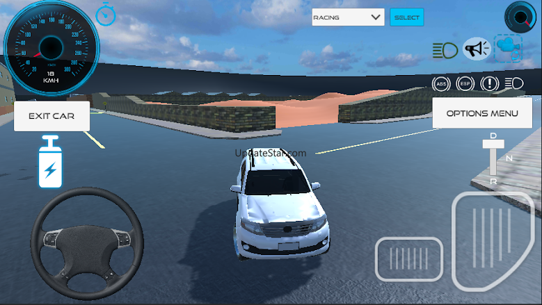 Fortuner Car Game Simulation v2