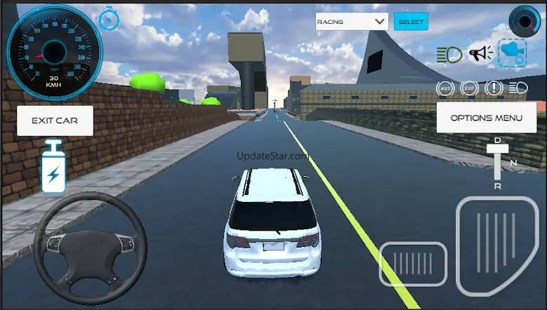 Fortuner Car Game Simulation v2