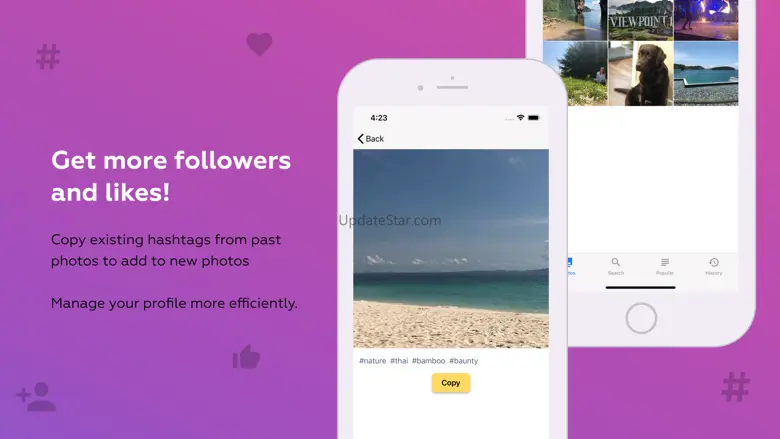 Hashtags - find popular tags 1.5