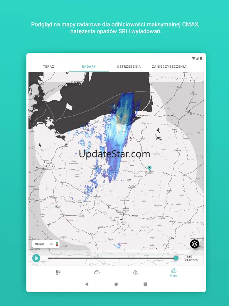 Meteo IMGW Prognoza dla Polski 1.2.60