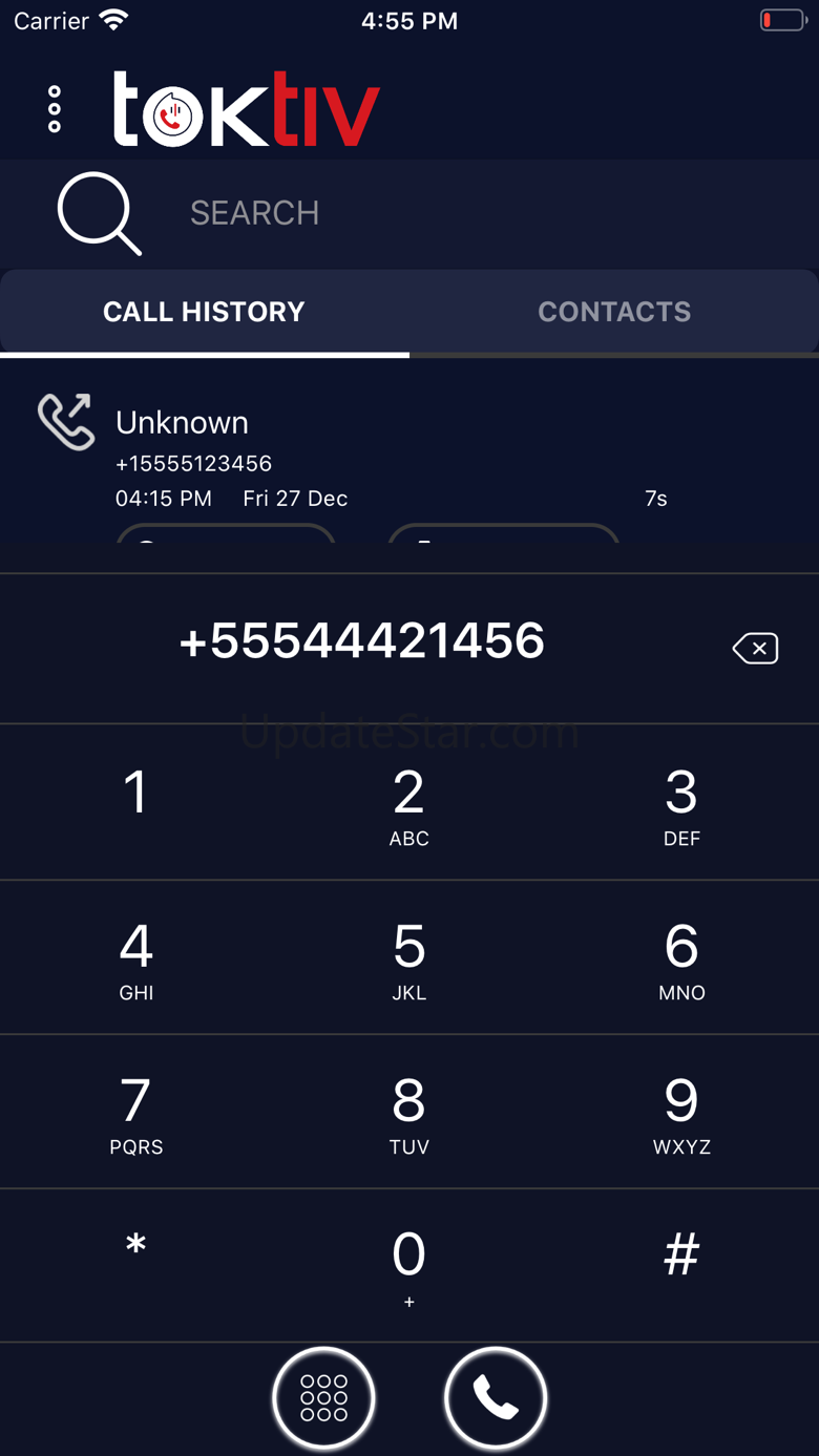 Toktiv – Twilio Calls and SMS 2.13