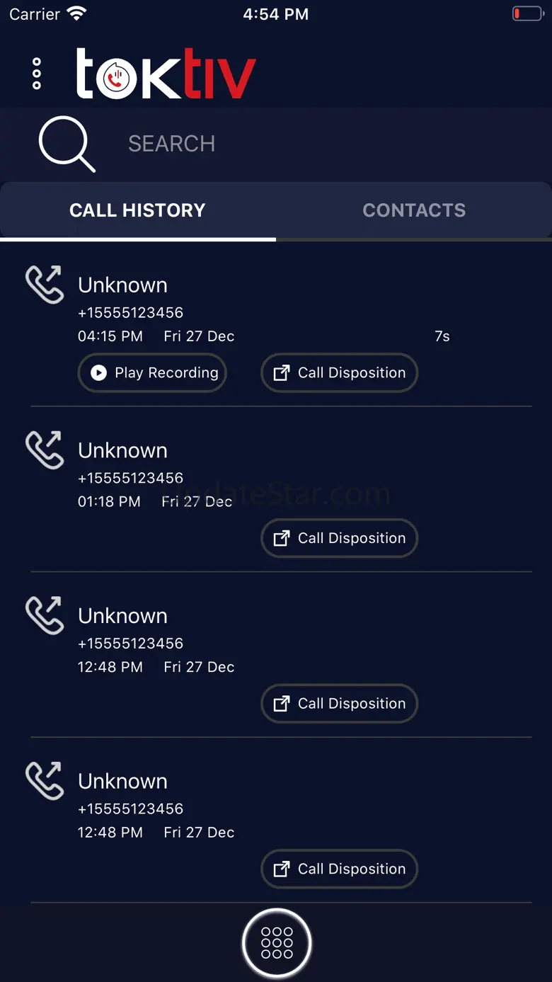 Toktiv – Twilio Calls and SMS 2.13