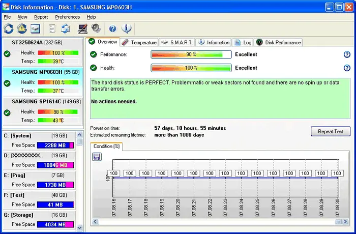 Hard Disk Sentinel 6.20