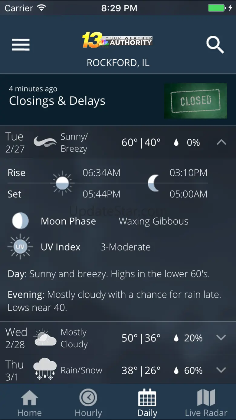 WREX Weather 5.13.1002