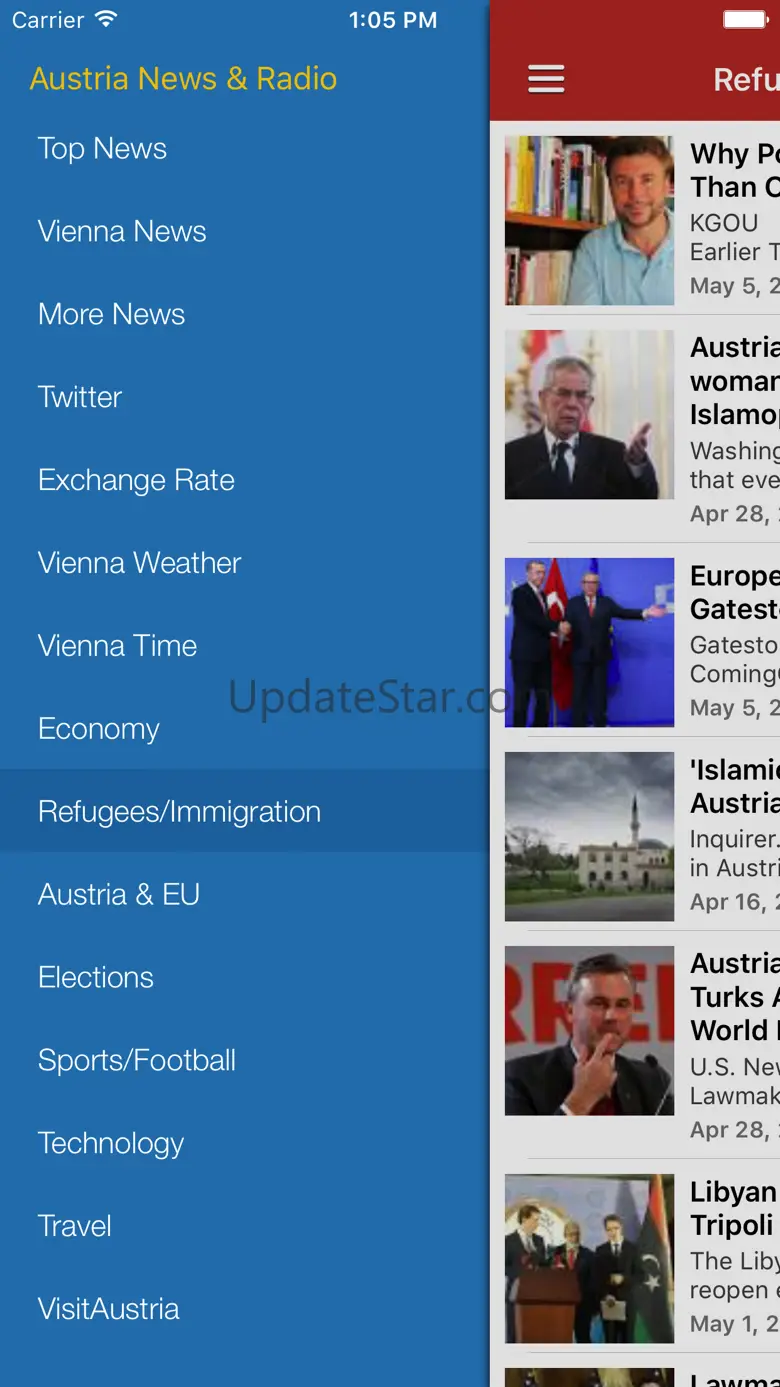 Austria News in English & Austrian Radio 1.0
