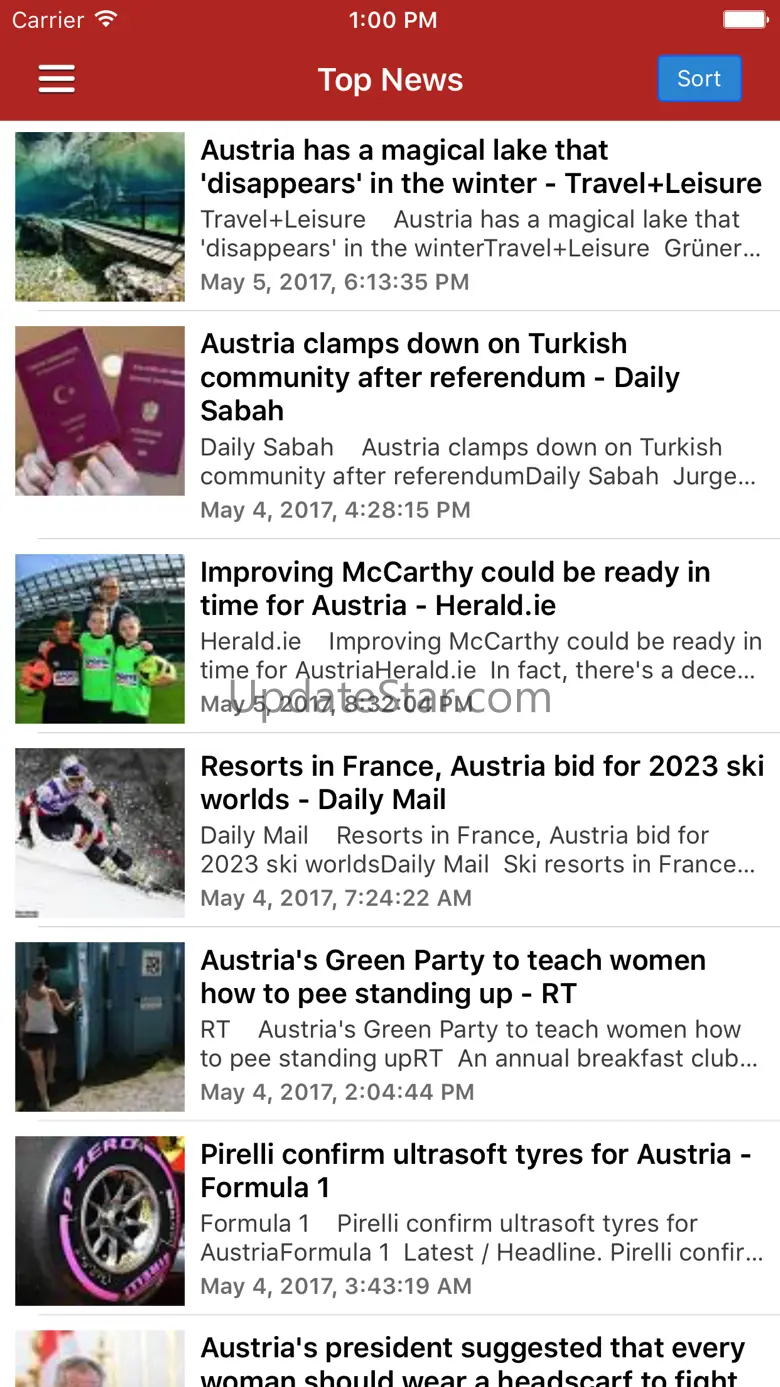Austria News in English & Austrian Radio 1.0
