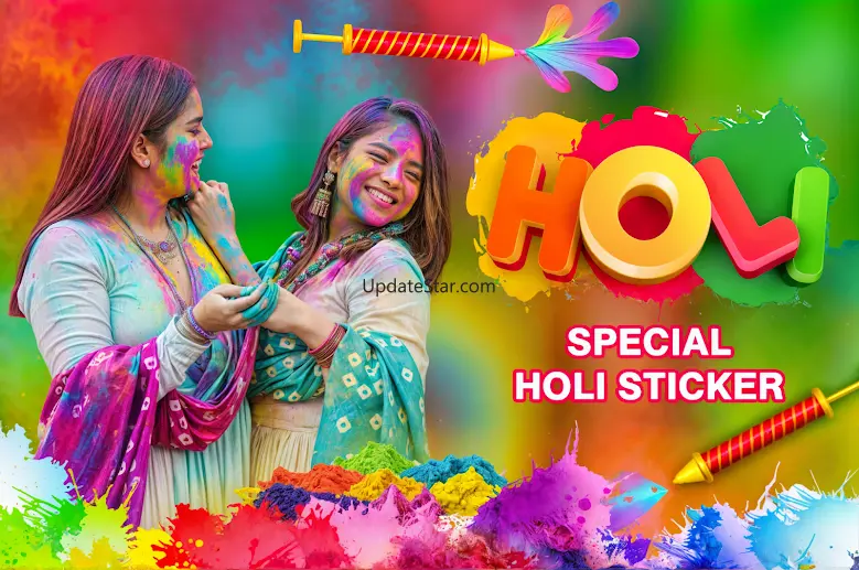 Happy Holi Photo Frame Editor 13.1