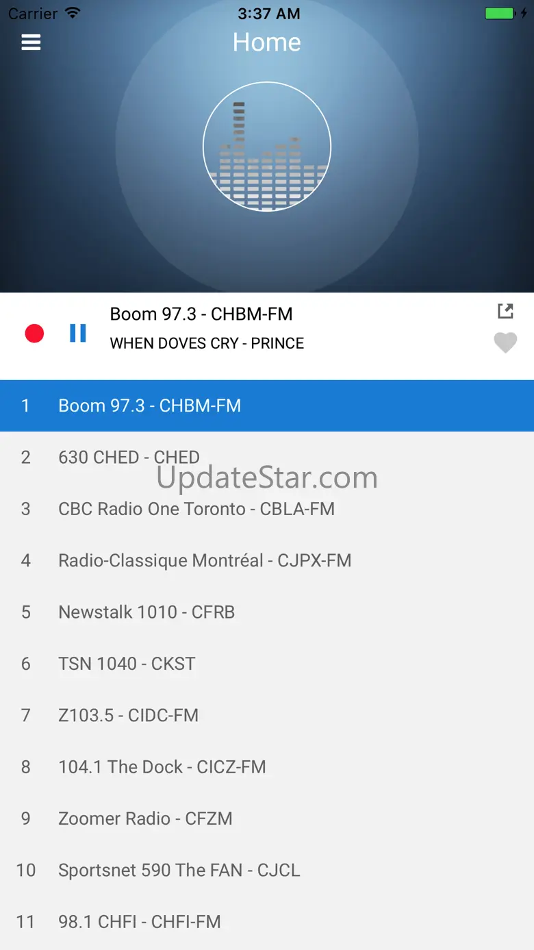 Canada Radio Station FM 1.0