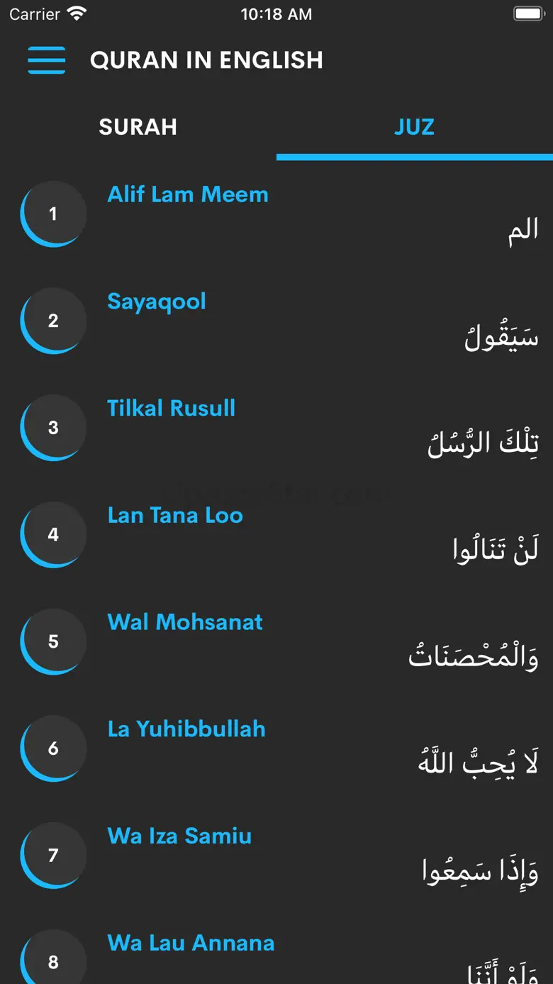 The Quran in English 1.3