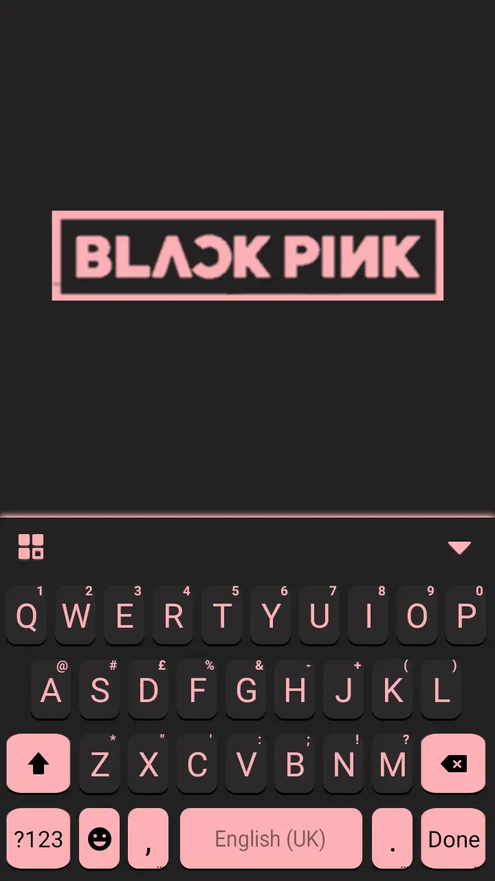Black Pink Blink Keyboard Back 8.7.1_0614