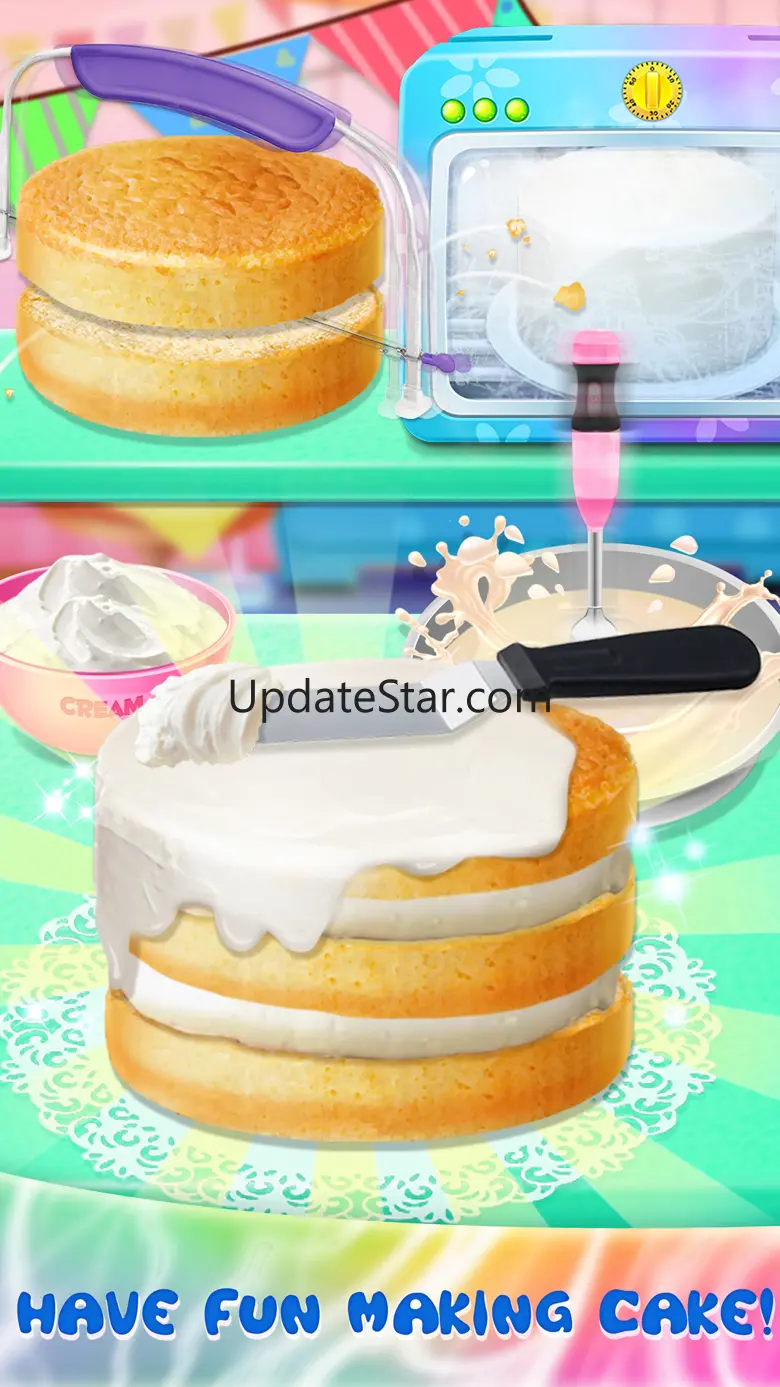 Galaxy Mirror Glaze Cake 1.5.3