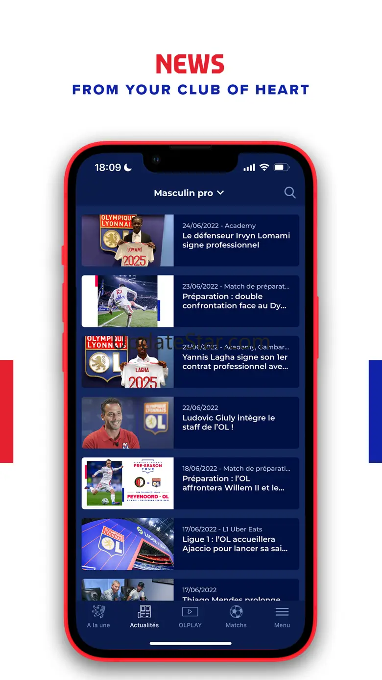 OLPLAY - Olympique Lyonnais 3.7.8