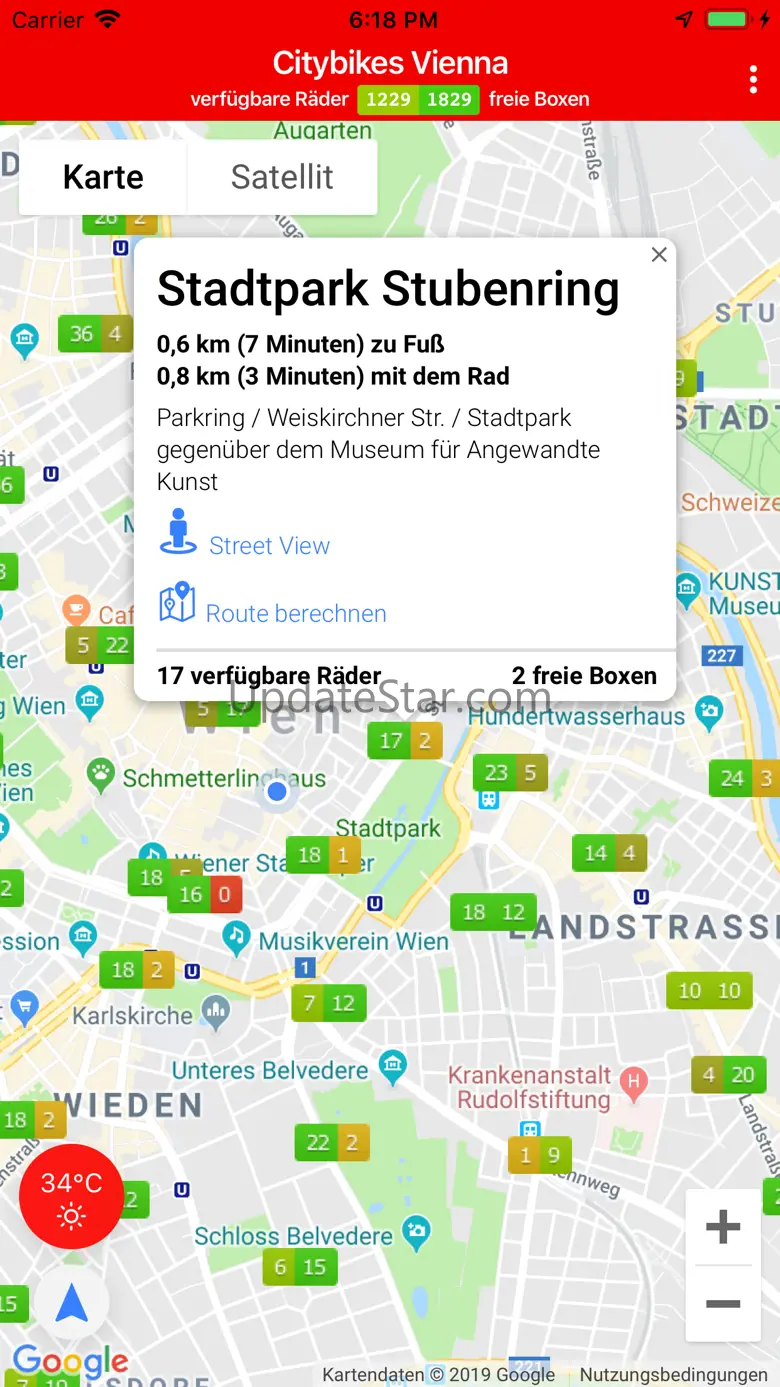Citybikes Vienna 7.2