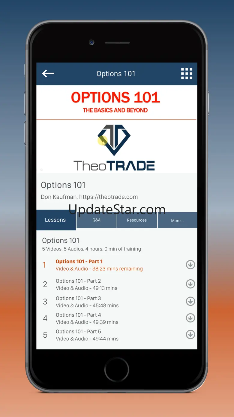 TheoTRADE Mobile 5.6