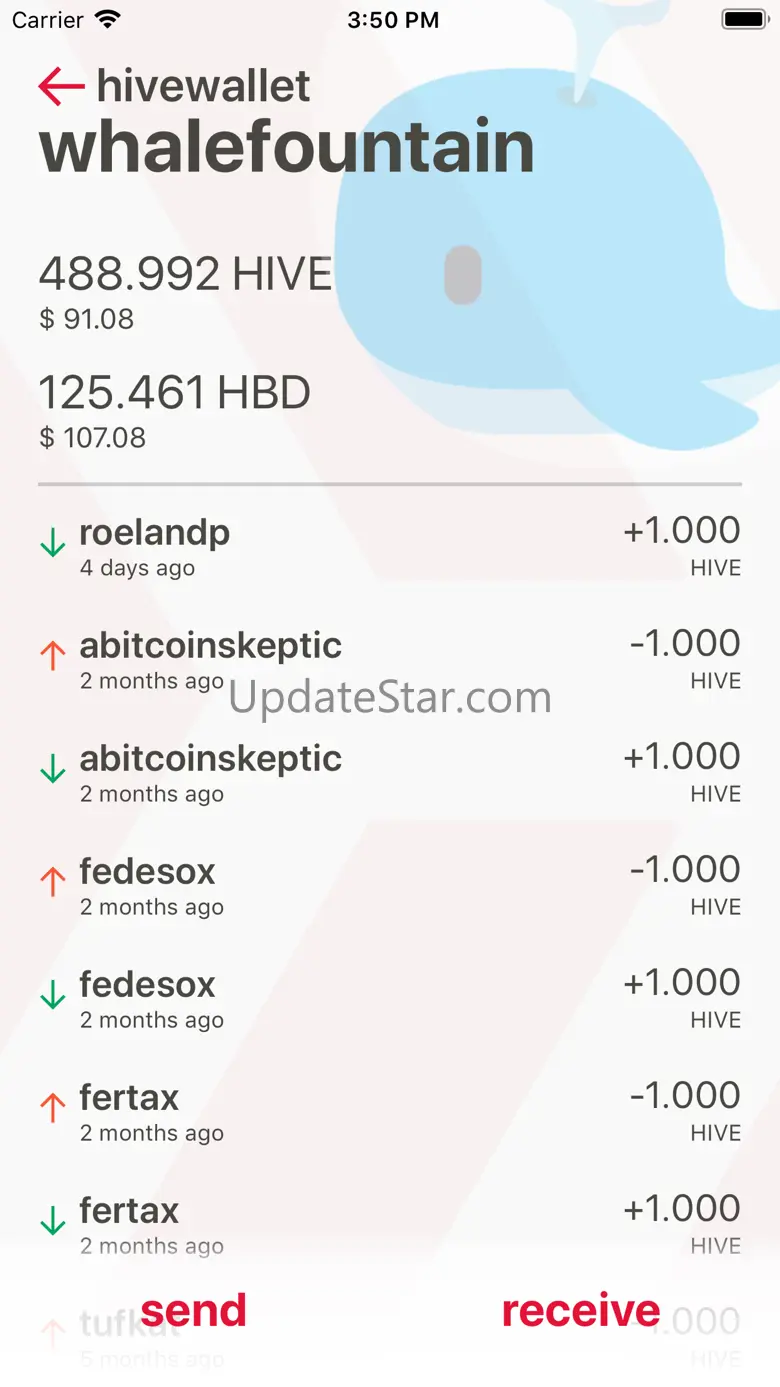 HiveWallet (formerly Steem) 2.4.0