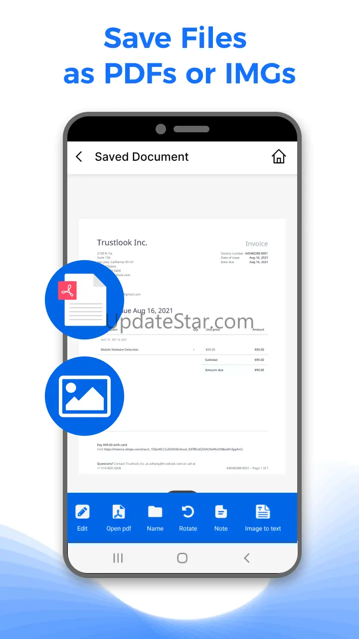 Simple Scanner: Doc to PDF/IMG 1.33