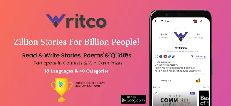 Writco – Reading & Writing App 2.2.0