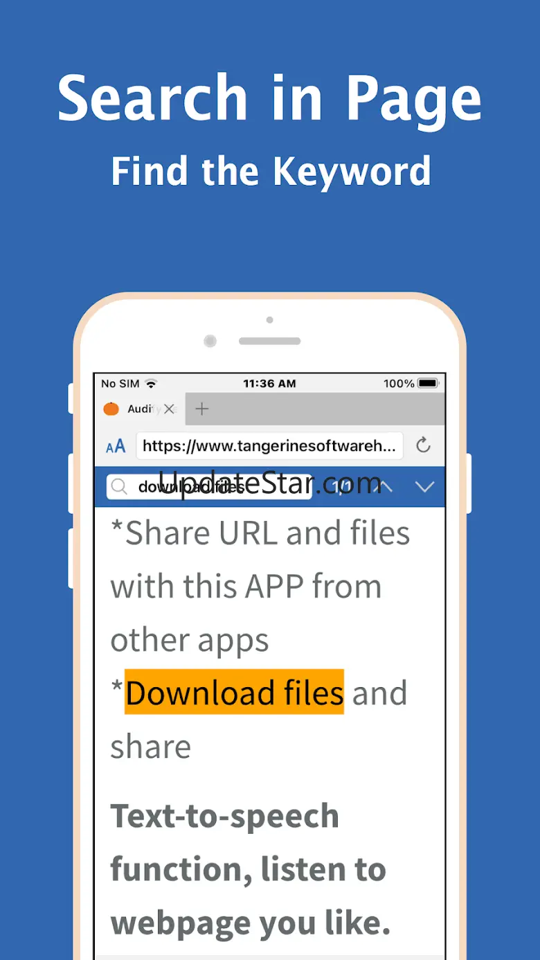 Audify read aloud web browser 7.2