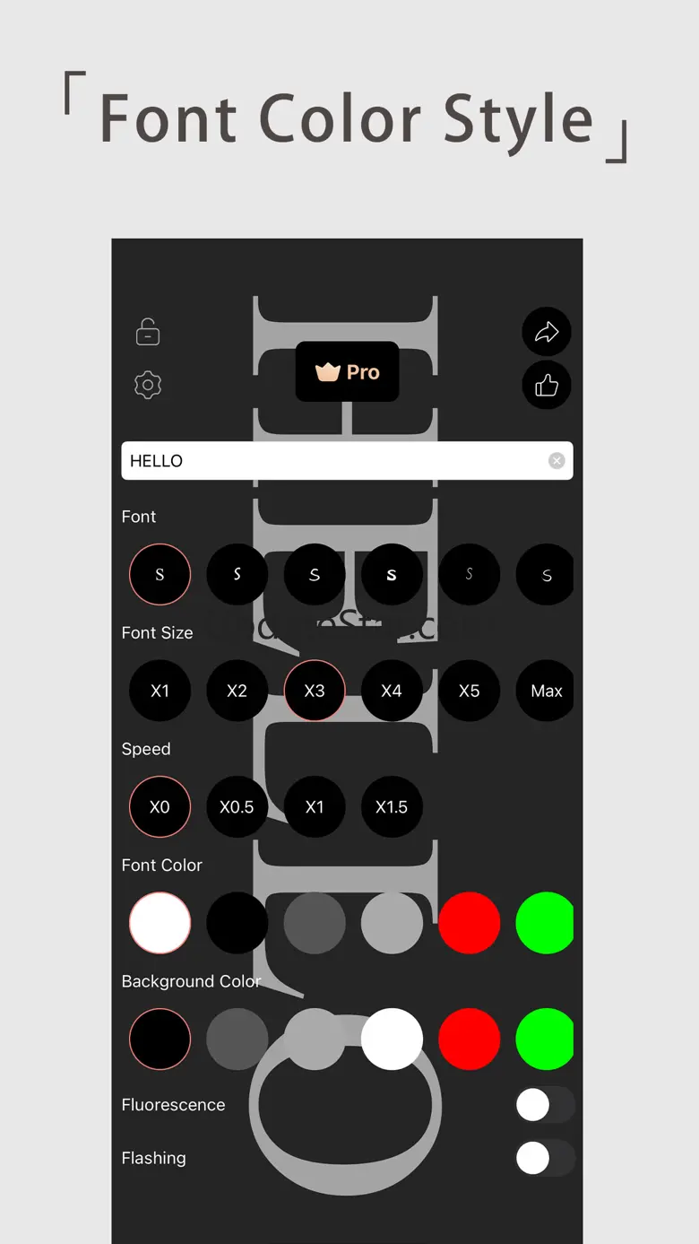 LED Banner Scroll Display Text 1.0.1