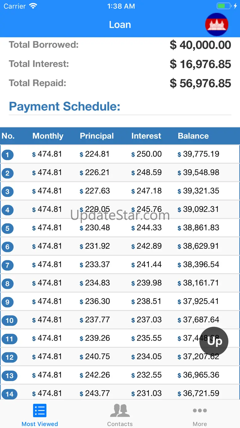 Loan Calculator Khmer 1.1.9