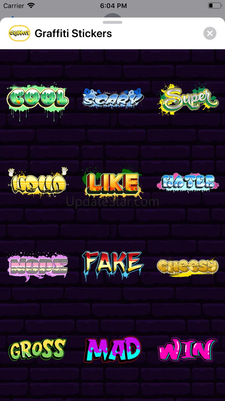 Graffiti Stickers for iMessage 1.0