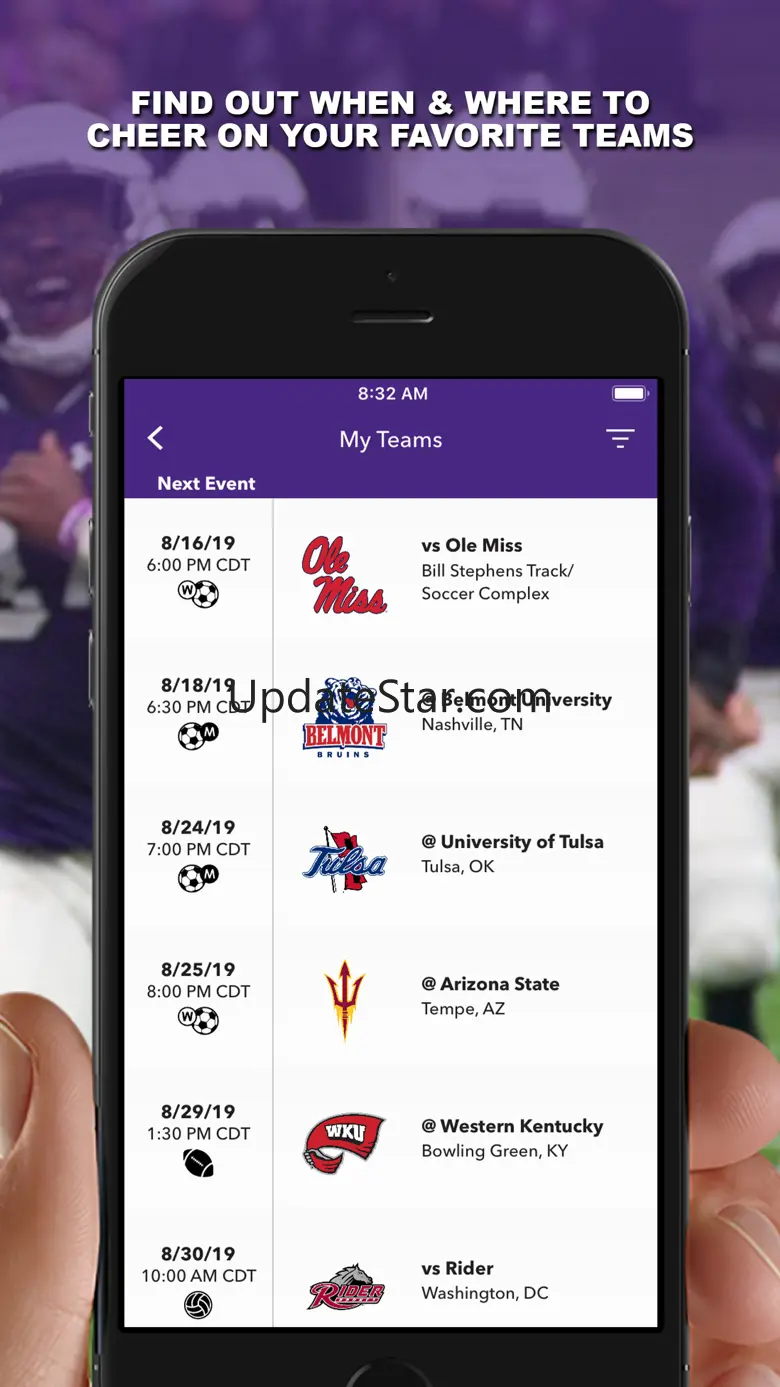 UCA Athletics 172.13.0