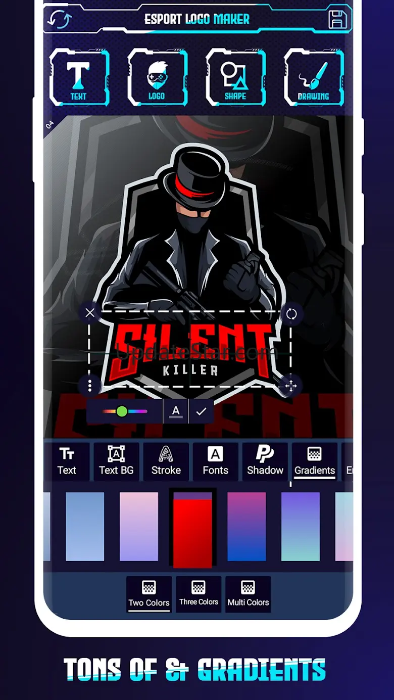 Kubet app Gaming logo maker 1.8