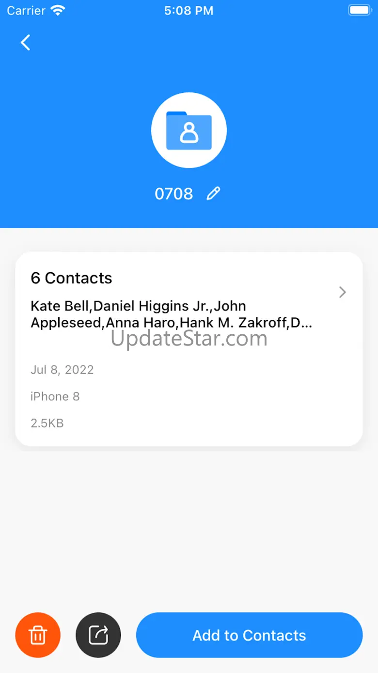 Contacts Backup & Restore Plus 1.2.1