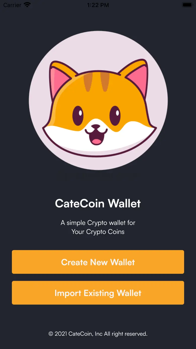 Catecoin-Bitcoin Crypto Wallet 8.7