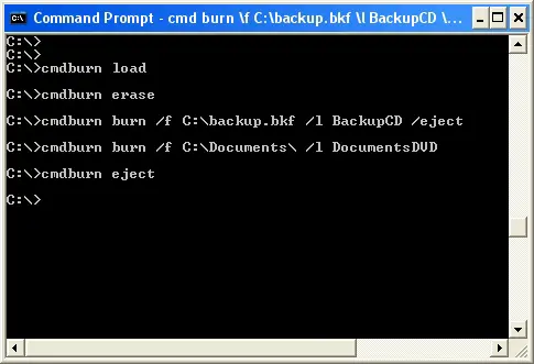 CommandBurner 3.5