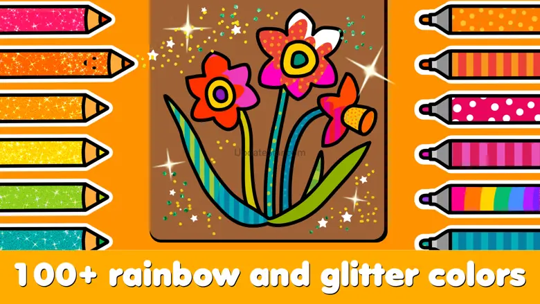 Coloring Garden Whiteboard Pad 1.1.0