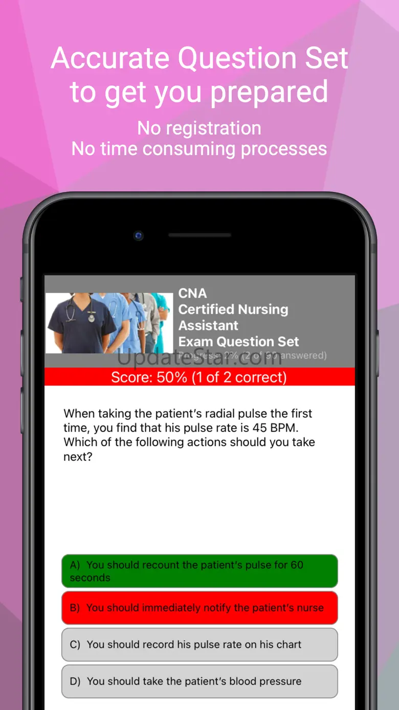 CNA Nursing Assistant Exam 6.0.0