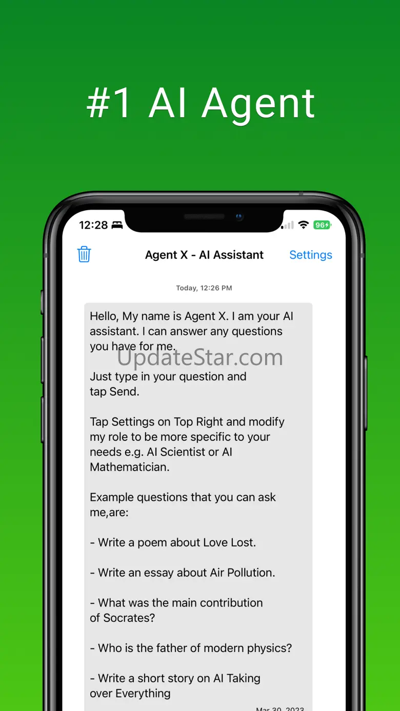 Agent X AI Chat - ask anything 1.0.6