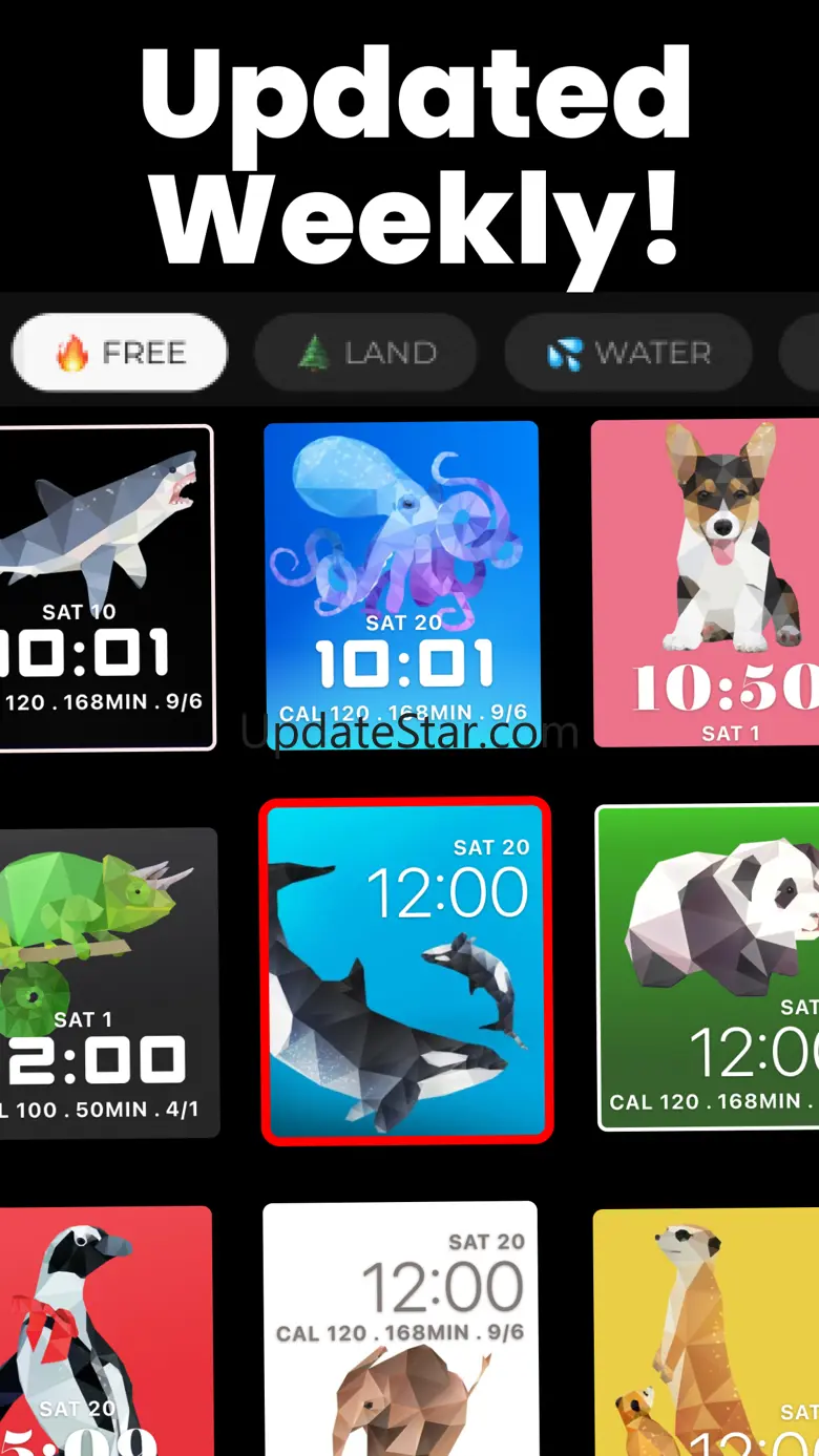 Watch Faces Gallery Animals 2.1