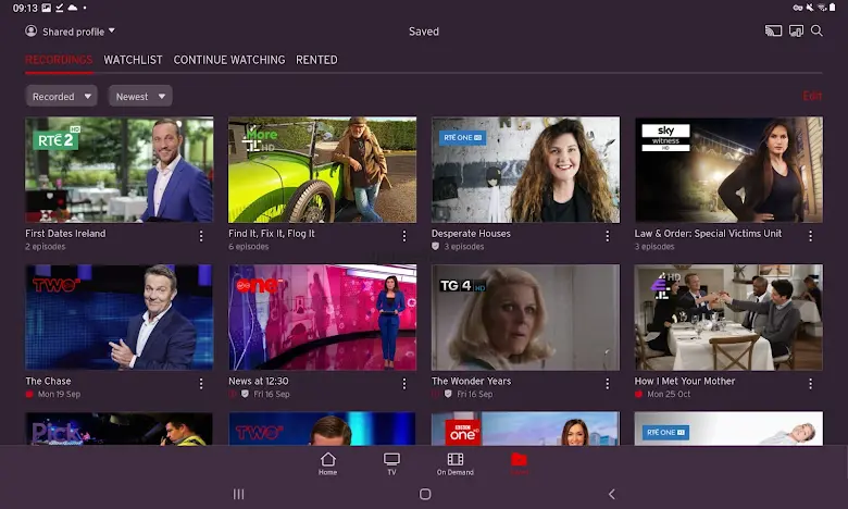 Virgin TV Anywhere Ireland 5.17.11309