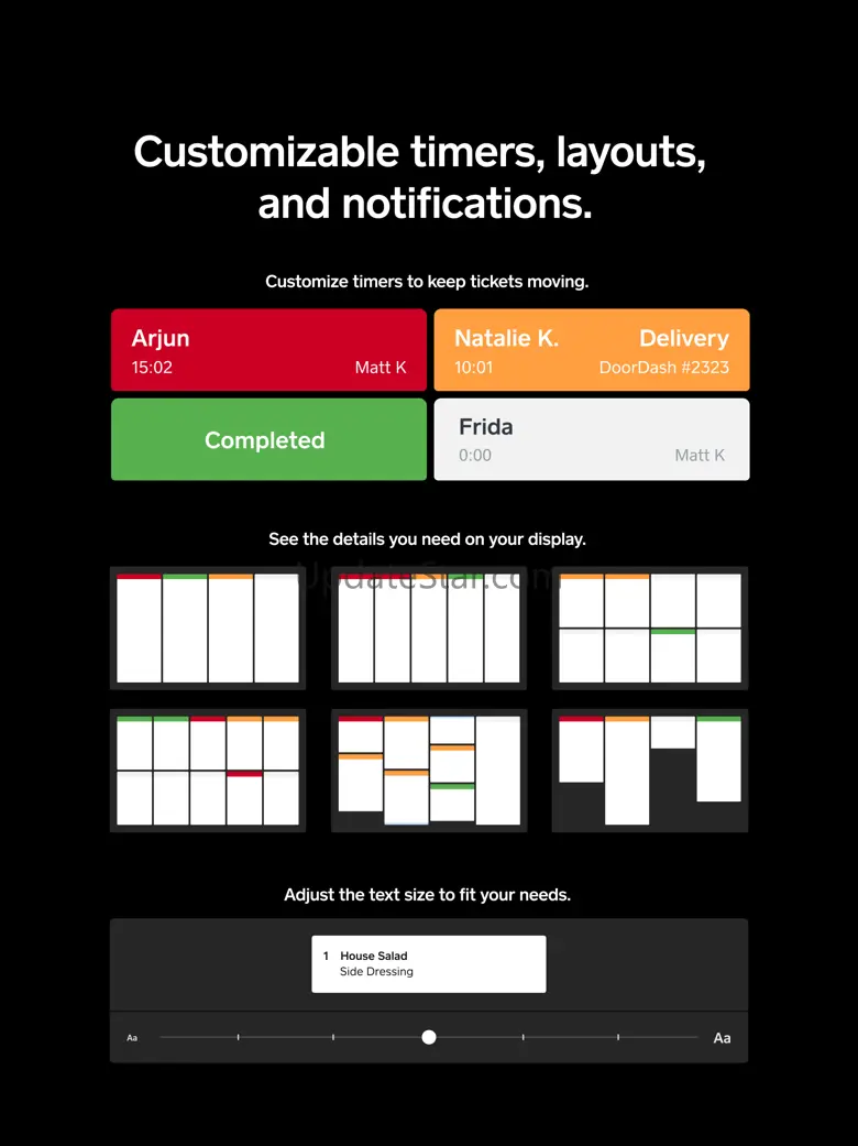 Square Kitchen Display System 6.29